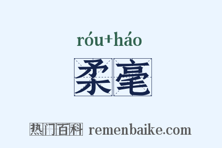 柔毫是什么意思的图片